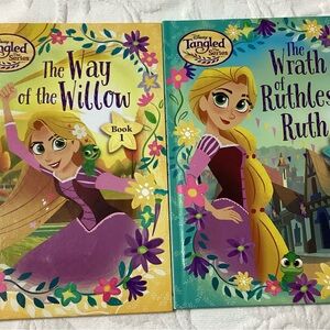 Set of 2 Disney Tangled Books